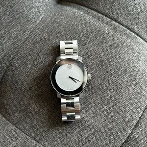 Movado Bold Silver Watch